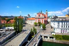 Tripple bridge in Ljubljana