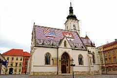 St. Mark's Church in Zagreb