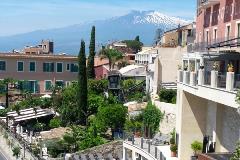 View over Etna mountain