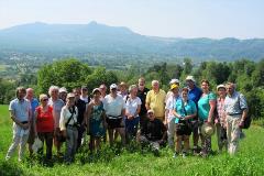 Group of apitherapists on their tour to Romania